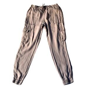 Artisanny Tan Linen Pant. XS